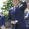 Le Président de la République Emmanuel Macron et sa femme la Première Dame Brigitte Macron sont allés voter à la Mairie du Touquet-Paris-Plage lors du second tour des élections municipales, le 28 juin 2020. © Eliot Blondet/Pool/Bestimage