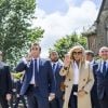 Le Président de la République Emmanuel Macron et sa femme la Première Dame Brigitte Macron sont allés voter à la Mairie du Touquet-Paris-Plage lors du second tour des élections municipales, le 28 juin 2020. © Eliot Blondet/Pool/Bestimage