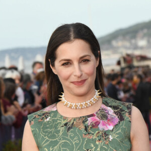 Amira Casar - Arrivées lors de la 34ème édition du festival de Cabourg, Journées Romantiques le 29 juin 2020. © Coadic Guirec / Bestimage