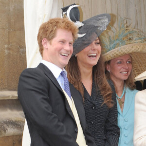 Le prince Harry et Kate Middleton à Windsor en 2008.