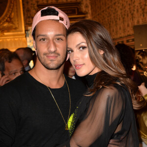 Iris Mittenaere (Miss France et Miss Univers 2016) et son compagnon Diego El Glaoui - After Show du défilé de mode Haute-Couture printemps-été 2020 "Jean-Paul Gaultier" au théâtre du Châtelet à Paris le 22 janvier 2020. © Christophe Clovis-Veeren Ramsamy / Bestimage After