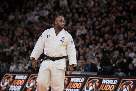 Teddy Riner (FRA) contre Stephan Hegyi (AUT) lors du Paris Grand Slam Judo 2020 à l'Accord Hotels Arena à Paris, France, le 9 février 2020. © Jeremy Melloul/Bestimage