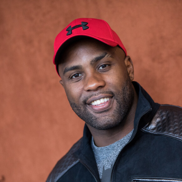 Teddy Riner au village lors des internationaux de tennis de Roland Garros à Paris, France, le 5 juin 2019. © Jacovides-Moreau / Bestimage