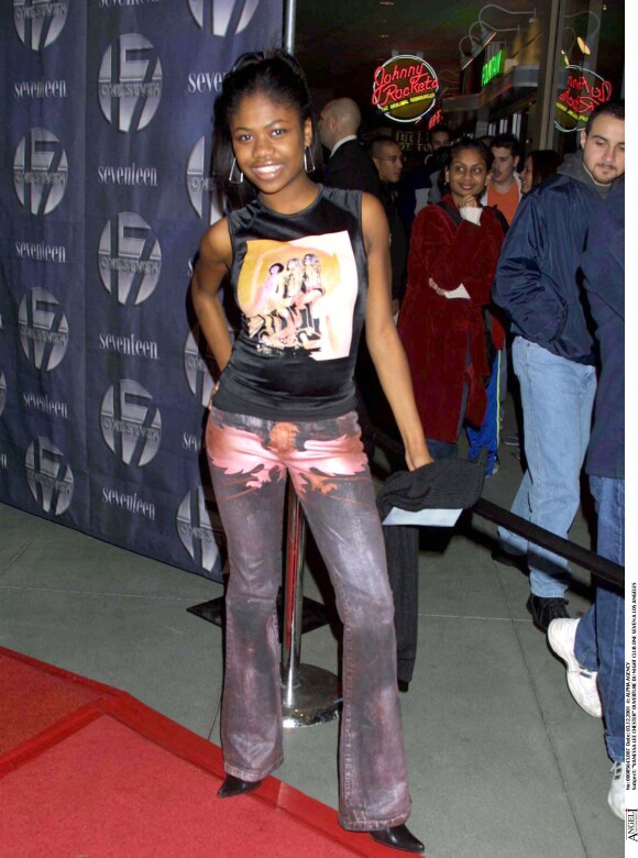 Vanessa Lee Chester - Ouverture du Night Club One Seven à Los Angeles - 2001