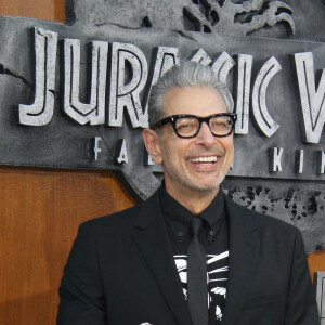 Jeff Goldblum à la première de "Jurassic Park: Fallen Kingdom" au Walt Disney Concert Hall à Los Angeles, le 12 juin 2018.