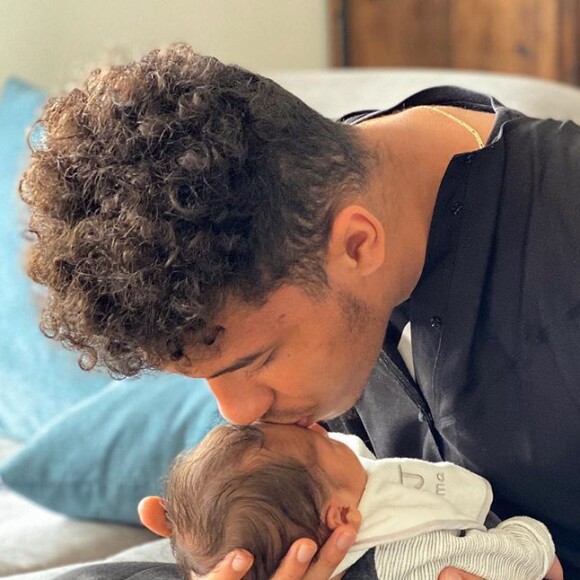 Boubacar Kamara avec Leeroy, le 8 juin 2020, sur Instagram