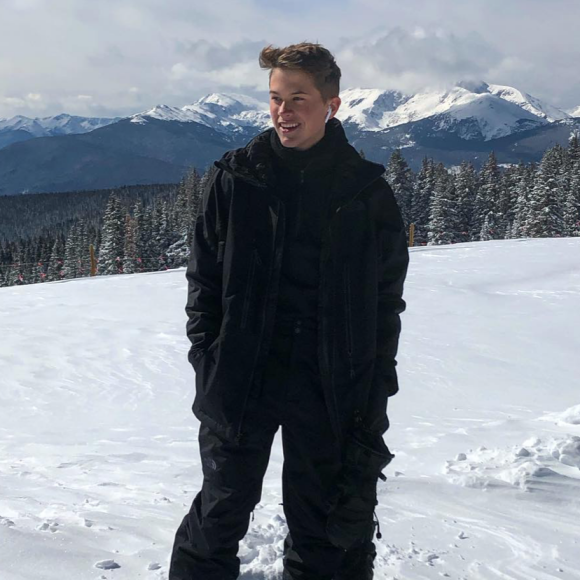 Deacon Phillippe, le fils de Reese Witherspoon et Ryan Phillippe. Février 2019.
