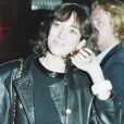 Ghislaine Maxwell et Jeffrey Epstein en janvier 1992 à Paris lors d'un défilé de mode Valentino à L'Ecole des Beaux Arts. ©News Licensing/ABACAPRESS.COM