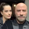 John Travolta et sa fille Ella sur Instagram. Le 19 février 2020.