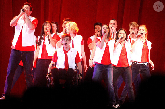 Les acteurs de la série "Glee"