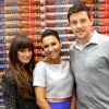 Lea Michele, Naya Rivera et Cory Monteith à Comic-Con International de San Diego en 2012.