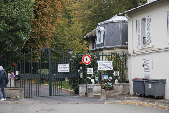 La maison de Johnny Hallyday à Marnes-la-Coquette, le 7 octobre 2018.