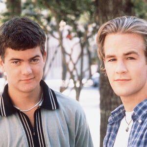 Joshua Jackson et James Van Der Beek, les héros de la série "Dawson" (Dawson's Creek), en 1998.