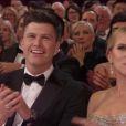 Scarlett Johansson, Colin Jost lors de 92e cérémonie des Oscars 2020 au Hollywood and Highland à Los Angeles, Californie, Etats-Unis, le 9 février 2020.