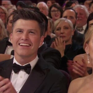 Scarlett Johansson, Colin Jost lors de 92e cérémonie des Oscars 2020 au Hollywood and Highland à Los Angeles, Californie, Etats-Unis, le 9 février 2020.