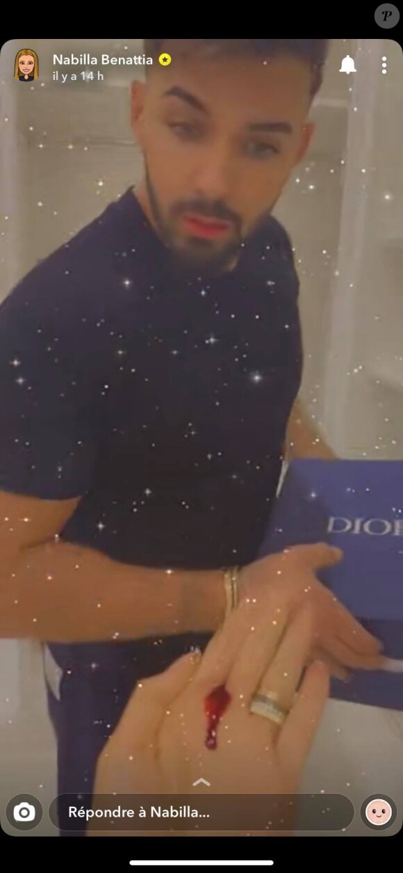 Nabilla et Thomas Vergara en plein déménagement, le 18 juillet 2020.