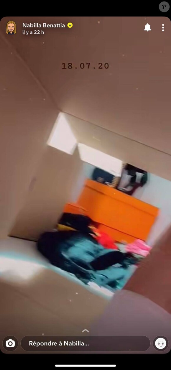 Nabilla et Thomas Vergara en plein déménagement, le 18 juillet 2020.