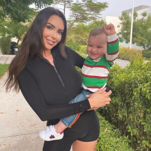 Nabilla et son fils Milann, le 18 juillet 2020 sur Instagram.