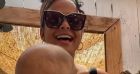 Christina Milian et Isaiah le 18 juillet 2020.