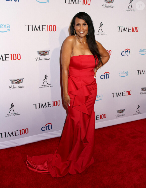 Beverly Johnson au gala "Time 100" à New York, le 23 avril 2019.