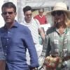 Manuel Valls et Susana Gallardo sont allés dîner au restaurant où ils se sont rencontrés il y a 1 an à Marbella.  Le 9 juin 2019.