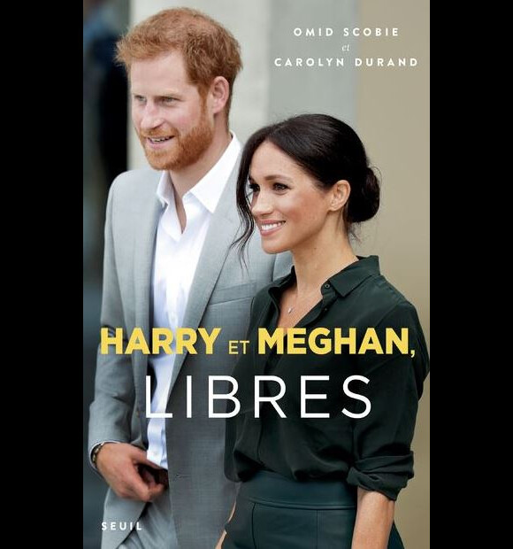 Couverture du livre "Harry et Meghan, libres", à paraître le 13 août 2020 aux éditions Seuil.