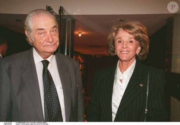 Gisèle Halimi lors de la 8e nuit des Yeux d'or à Paris le 16 octobre 1998.
