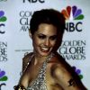 Angelina Jolie aux Golden Globes en 1999.