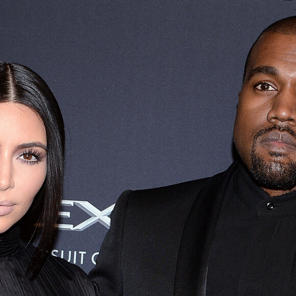 Kim Kardashian et Kanye West le 24 janvier 2015 à Washington DC. 