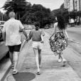 Vincent Cassel avec ses filles en vacances, photo dévoilée sur Instagram le 29 juillet 2020