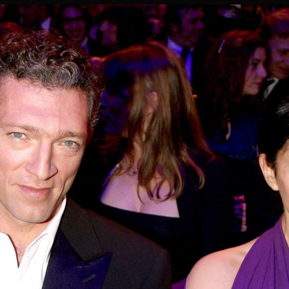 Vincent Cassel et Monica Belluci à la 34e érémonie des César, en 2009, au Théâtre du Châtelet 