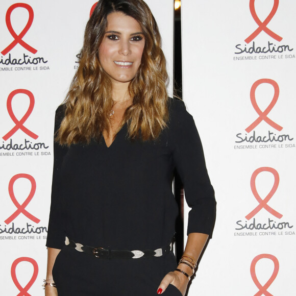 Karine Ferri - Soirée de lancement du Sidaction 2019 à la salle Wagram à Paris, le 18 mars 2019. © Marc Ausset-Lacroix/Bestimage