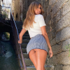 Zahia Dehar en Corse. Juillet 2020.