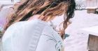 Amel Bent a publié une vidéo de sa fille Sofia sur Instagram le 3 août 2020, lors de vacances à la mer.