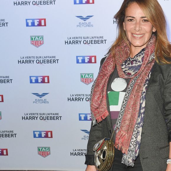 Elsa Fayer - Avant-première de la série télévisée "La vérité sur l'affaire Harry Quebert" au cinéma Gaumont Marignan à Paris, France, le 12 novembre 2018. © Coadic Guirec/Bestimage