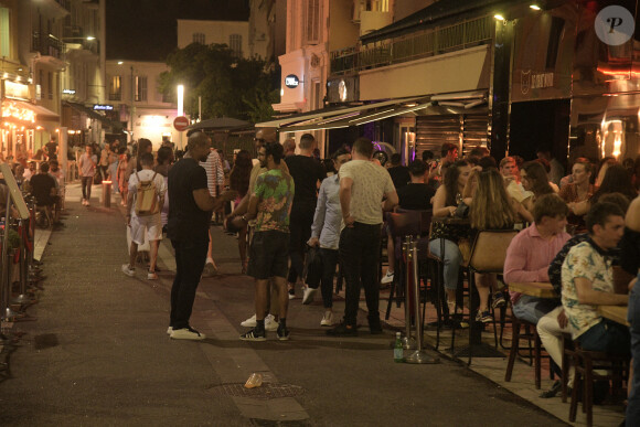 Illustration de Cannes lors de l'épidémie de Coronavirus (COVID-19) le 31 juillet 2020.