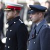 Le prince Harry, duc de Sussex, le prince William, duc de Cambridge - La famille royale d'Angleterre lors du National Service of Remembrance à Londres le 10 novembre 2019.
