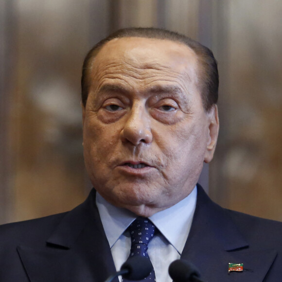Silvio Berlusconi - Consultation pour la création d'un nouveau gouvernement en Italie le 30 août 2019 © Samantha Zucchi / Panoramic / Bestimage