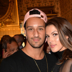 Iris Mittenaere (Miss France et Miss Univers 2016) et son compagnon Diego El Glaoui - After Show du défilé de mode Haute-Couture printemps-été 2020 "Jean-Paul Gaultier" au théâtre du Châtelet à Paris le 22 janvier 2020. © Christophe Clovis-Veeren Ramsamy / Bestimage