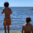 Alessandra Sublet dévoile une photo de ses enfants au bord de la mer - Instagram, 4 juillet 2020