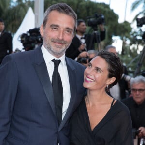 Alessandra Sublet et son mari Clément Miserez - Montée des marches du film " Le Grand Bain " lors du 71ème Festival International du Film de Cannes. Le 13 mai 2018 © Borde-Jacovides-Moreau/Bestimage