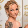 Sarah Harding - Soirée des National Film Awards UK au Porchester Hall à Londres, Royaume Uni, le 28 mars 2018.