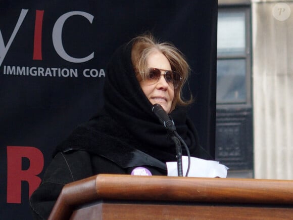 Gloria Steinem - La troisième édition de la Women's March pour le respect des droits des femmes a eu lieu à New York, le 19 janvier 2019.