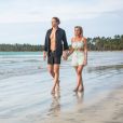 Fidji et Dylan de "La Bataille des couples", photo officielle, sur TFX