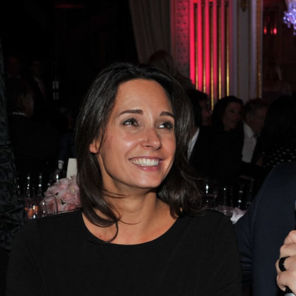 Exclusif - Prix spécial - Kad Merad et sa compagne Julia Vignali - Dîner de gala au profit de la Fondation ARC pour la recherche contre le cancer du sein à l'hôtel Peninsula à Paris le 1er octobre 2015.