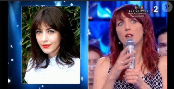 Valérie de "N'oubliez pas les paroles sosie de Nolwenn Leroy, émission du 31 août 2020, sur France 2