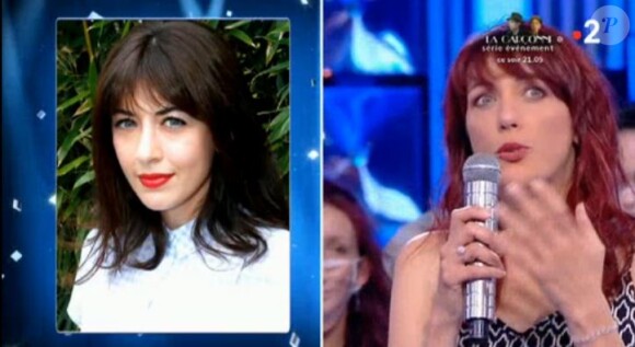 Valérie de "N'oubliez pas les paroles sosie de Nolwenn Leroy, émission du 31 août 2020, sur France 2