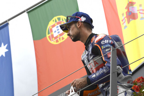 Le Portugais Miguel Oliveira remporte le GP moto de Styrie en Autriche, le 23 août 2020.