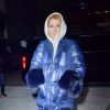 Céline Dion brave le froid de New York avec une maxi doudoune le 7 mars 2020. @Backgrid USA / Bestimage