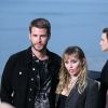 Liam Hemsworth et sa femme Miley Cyrus - Arrivées - Saint Laurent présente sa collection homme printemps-été 2020 à Malibu, été 2019. ©Cyrill Gueny / Bestimage